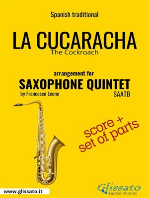 cover image of La Cucaracha--Saxophone Quintet score & parts